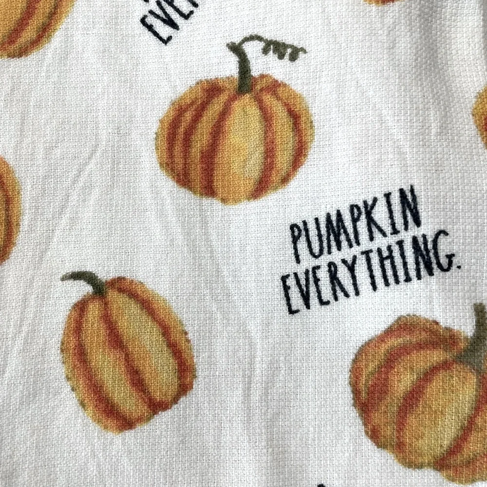 NEW Rae Dunn PUMPKIN EVERYTHING Kitchen Towel Set